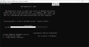 Hdd regenerator
