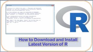 R download