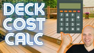 Labor cost to build a deck calculator