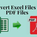 Excel pdf convert without formatting losing