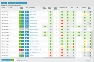 Monitoring management remote software