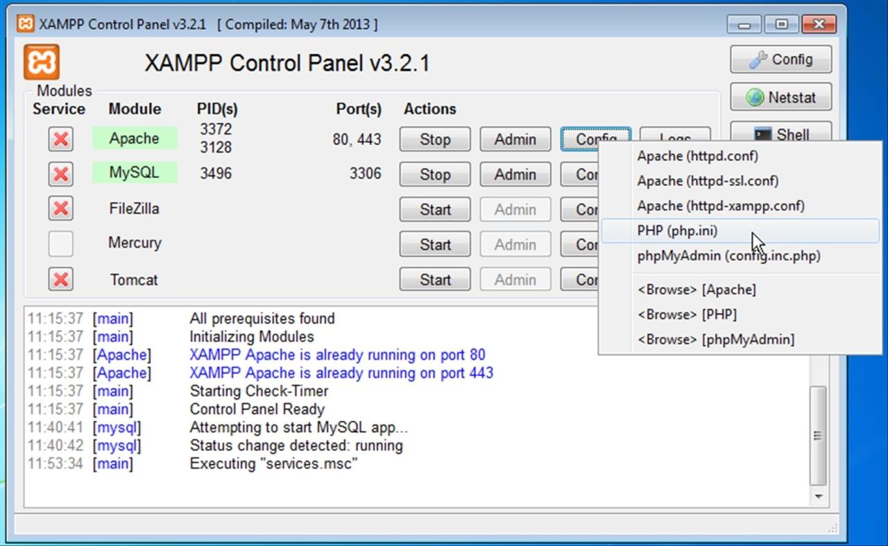 Xampp download